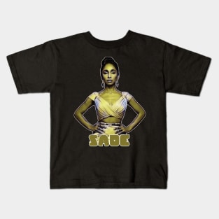 Sade 80s Music Fan Art Kids T-Shirt